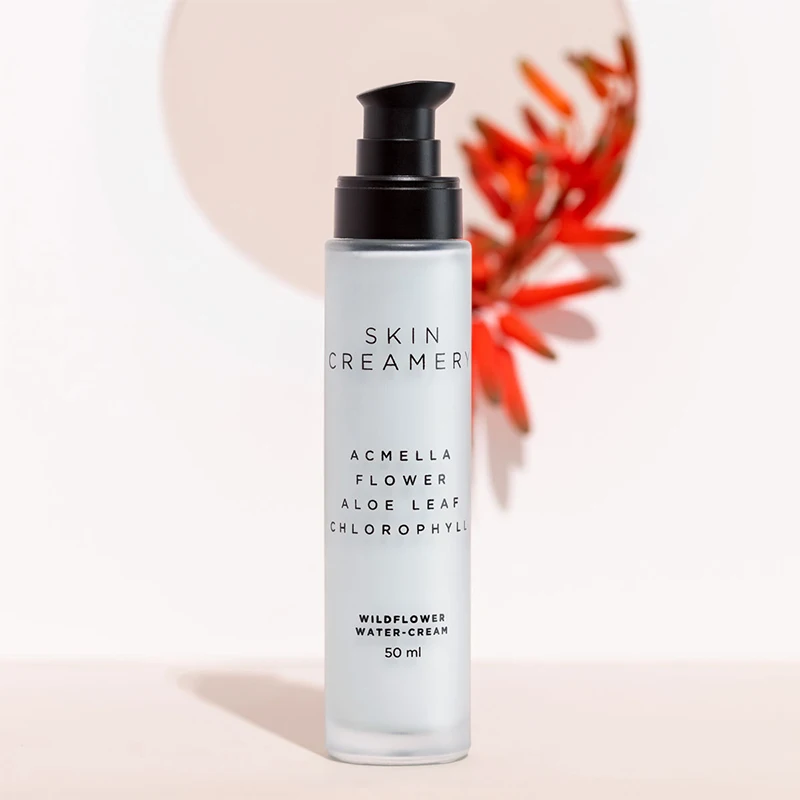 Highly Recommended 50ml Wildflower Water-Cream Facial Serum Light Moisturizer Vitamin Main Ingredient Dry Skin Targets Face Eyes