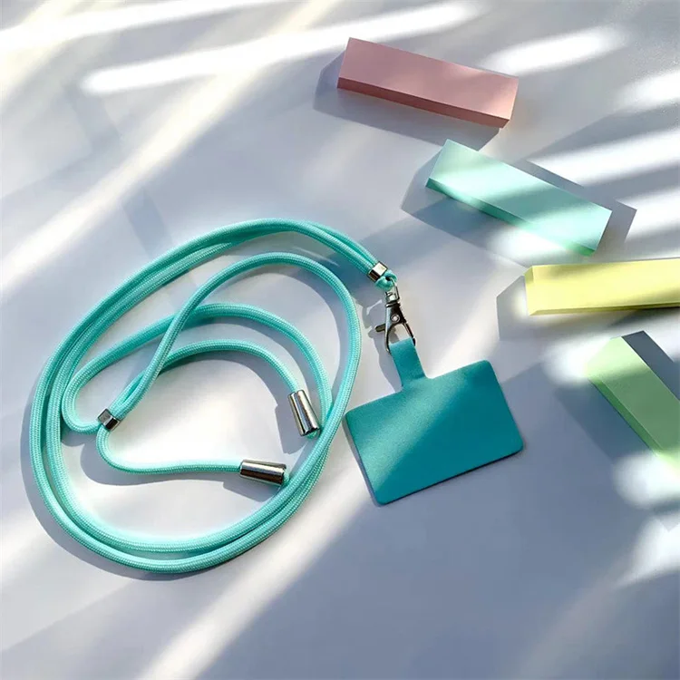 Mobile Phone Lanyard Strap Hanging Chain Ring Cord With Patch Wrist Strap Cell Phone Holder Detachable Rope Keychain For Iphone