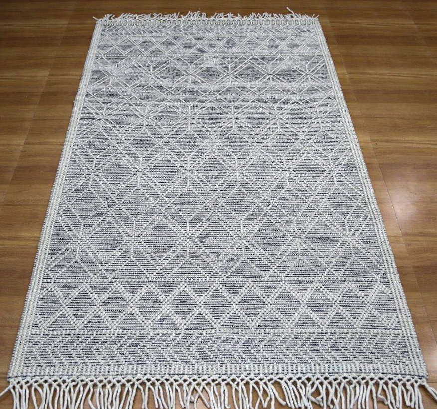 BEAUTIFUL HAND MADE CHIC OUTDOOR INDOOR RUG RECYCLABLE SUSTAINABLE PET YARN CARPET RUG