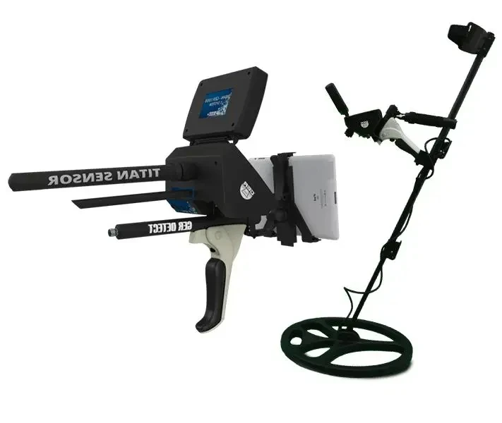 Original Outdoor GER Detect Titan 1000 Metal Detector 3D 5 Multi Systems shipping worldwide