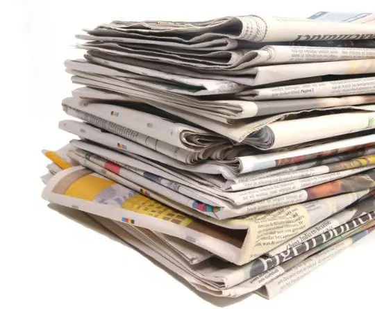 Waste Paper Scrap / Over Issued Newspapers (OINP and ONP) In Bulk From Germany Best Quality