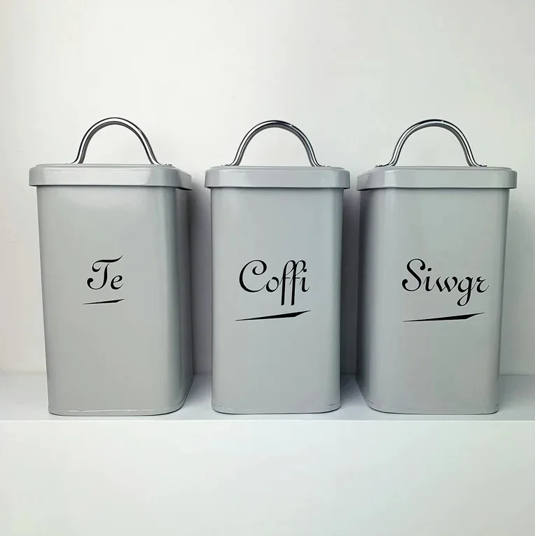 Inspired Design Canister Sugar Caddy With Antique Finishing for Kitchen Table Top Stainless Steel Sugar Caddy Wholesale india