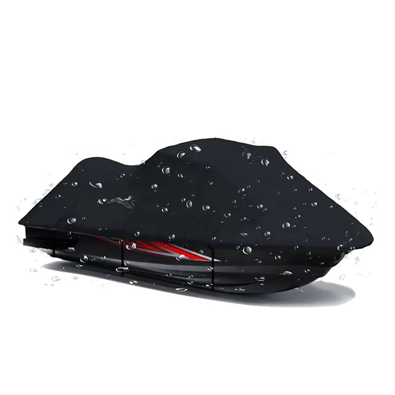 Universal Heavy Duty Rowing Boats Kayak Cockpit Jet Ski Cover Tribody Speedboat Cover Waterproof  V Hull Boat Cover