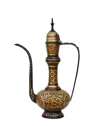 Arabic Dallah Handmade Contemporary Style Arabic Dallah Best Selling Solid Brass Saudi Teapot Arabic Dallah Engrave Hot Arrival