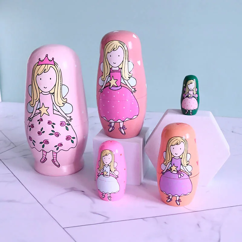 Factory Wholesale Personalized Customization Russian Doll for Baby Announcement Gift