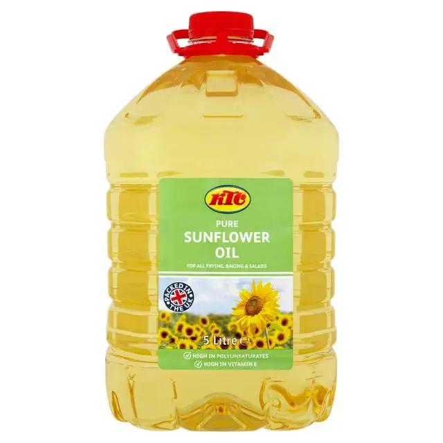Spain Best Quality 100% refined Brilliant Sunflower Oil 1 liter PET bottle X12 good price For Export