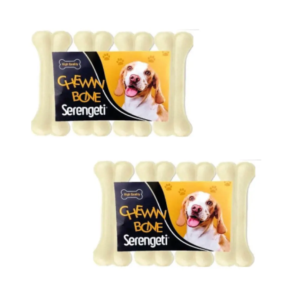 SERENGETI WHITE PRESS CHEWING BONE 22CM 586 GR Best Selling Feeder Dog Food Digestible Easily Nutrient Dog Bones Serengeti