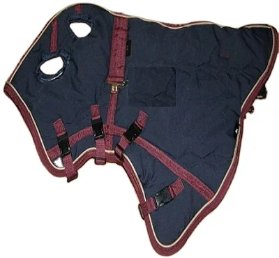 Navy Lycra STRETCH HOOD WITH ZIP