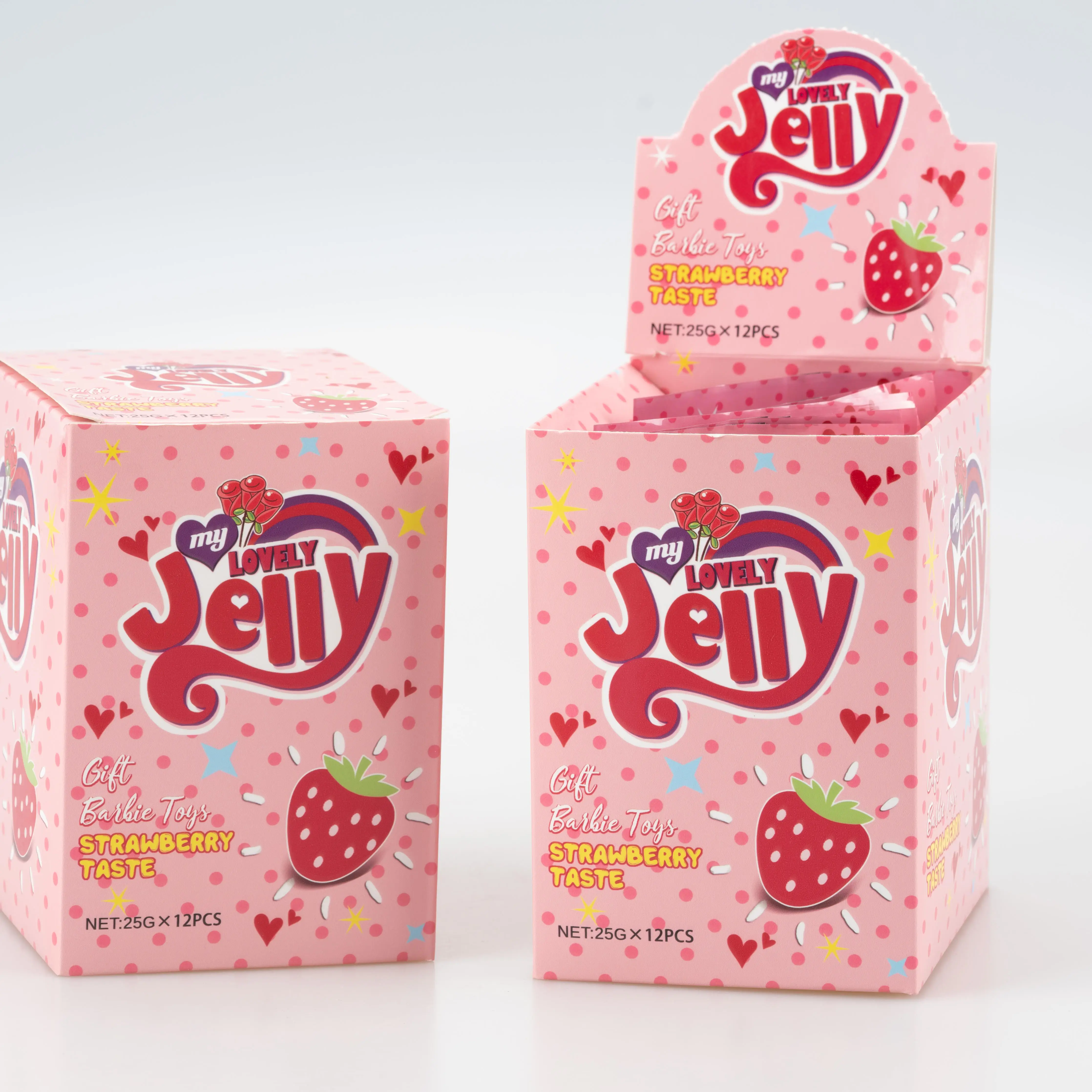 Wholesale candy factory girl gummy candy wholesale jelly fruits gummy candy OEM package surprise bonbon bulk sweets