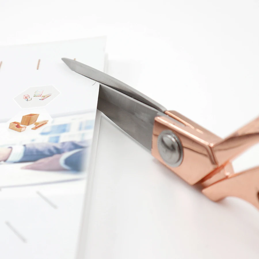 Acrylic Metal Scissor Set Custom Lightweight Stainless Tailor Sewing Scissor Trending Tailor Scissors