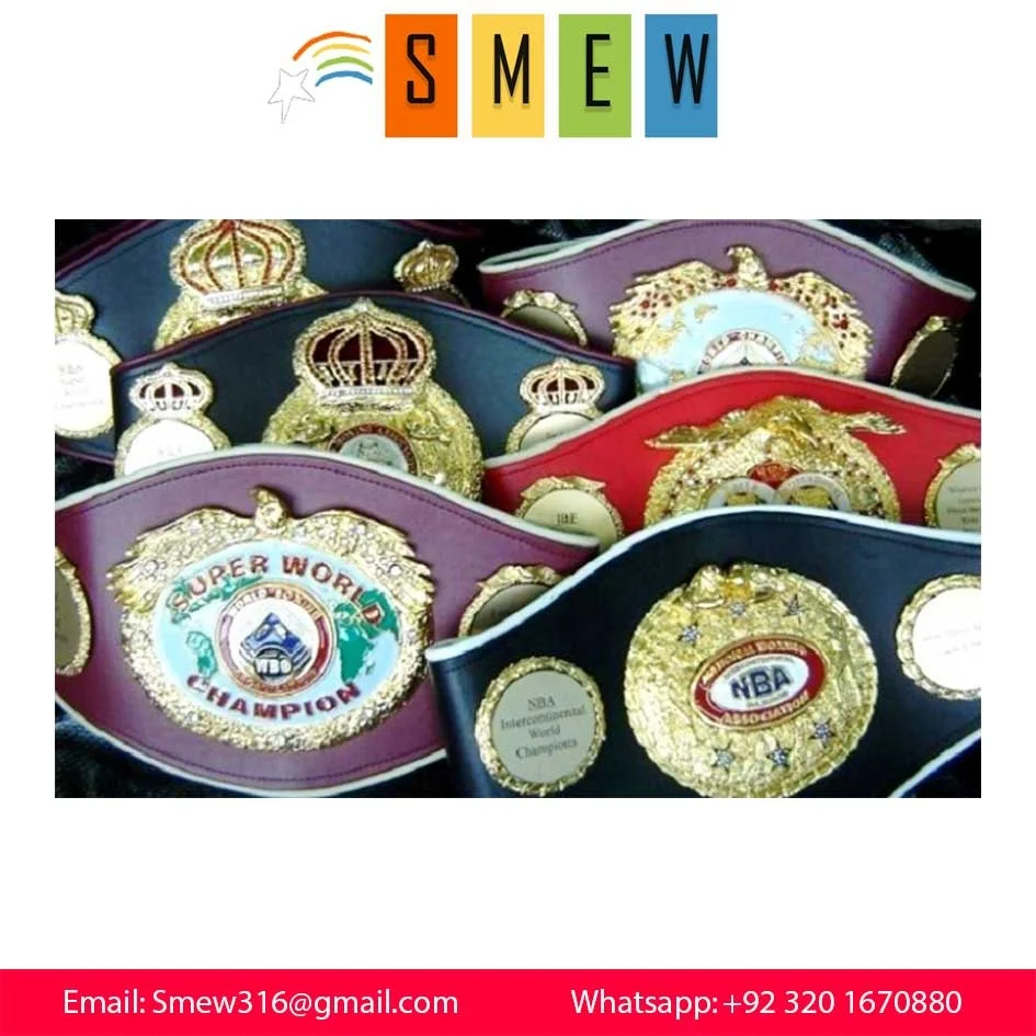 WBC MMA Boxing Championship Belts Set