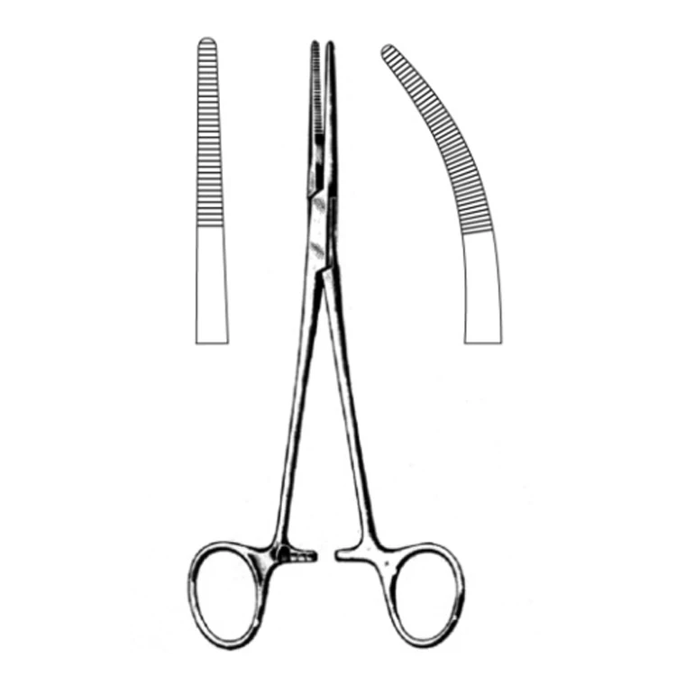 Mosquito Artery Forceps Hemostat Locking Forceps Straight and Curved Surgical Clamp Halsted Mosquito Forceps Stainless Steel