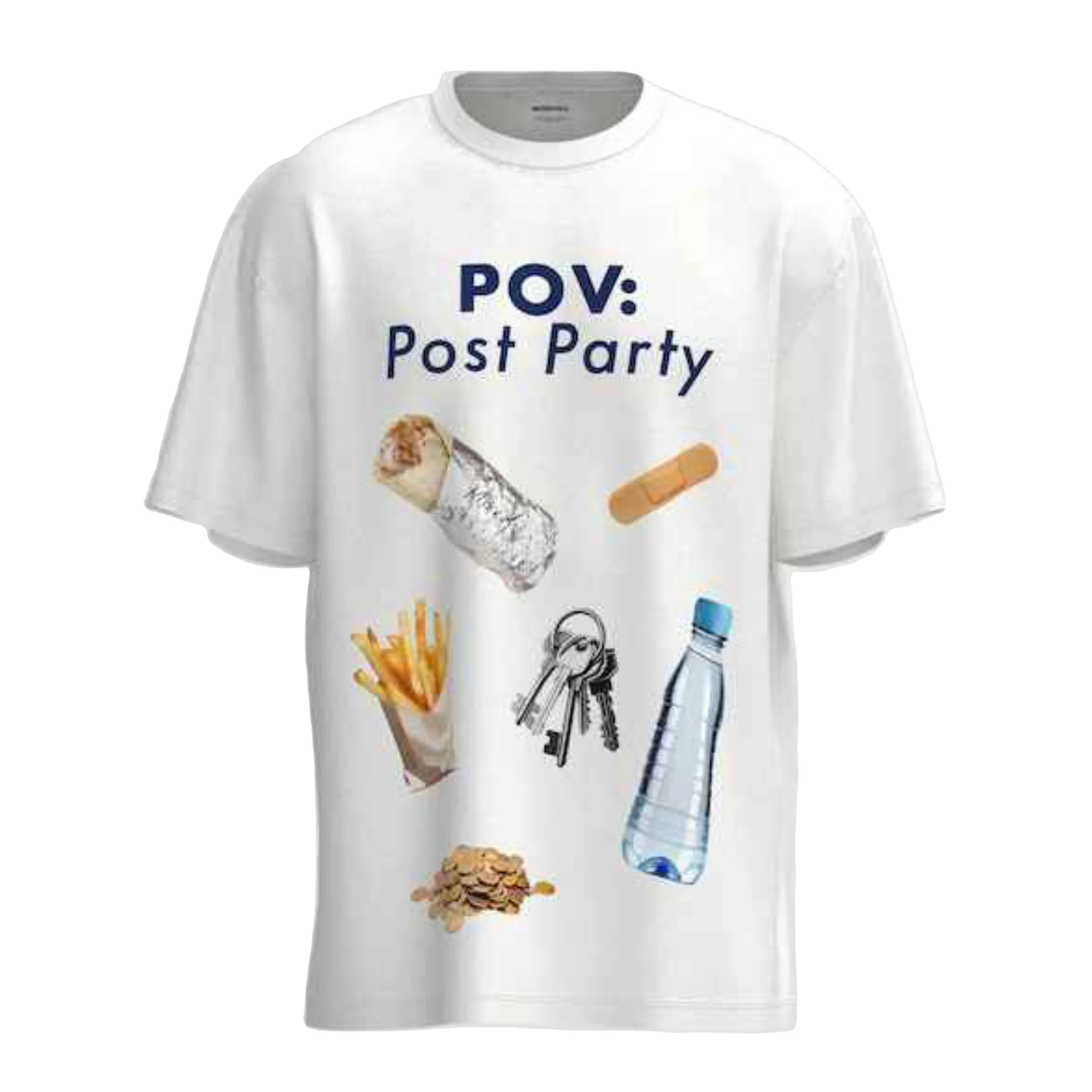 Custom Design Blank White T-Shirt Unisex Women Men Vintage Long Sleeve Distressed Acid Wash Oversized Boxy Fit T Shirt