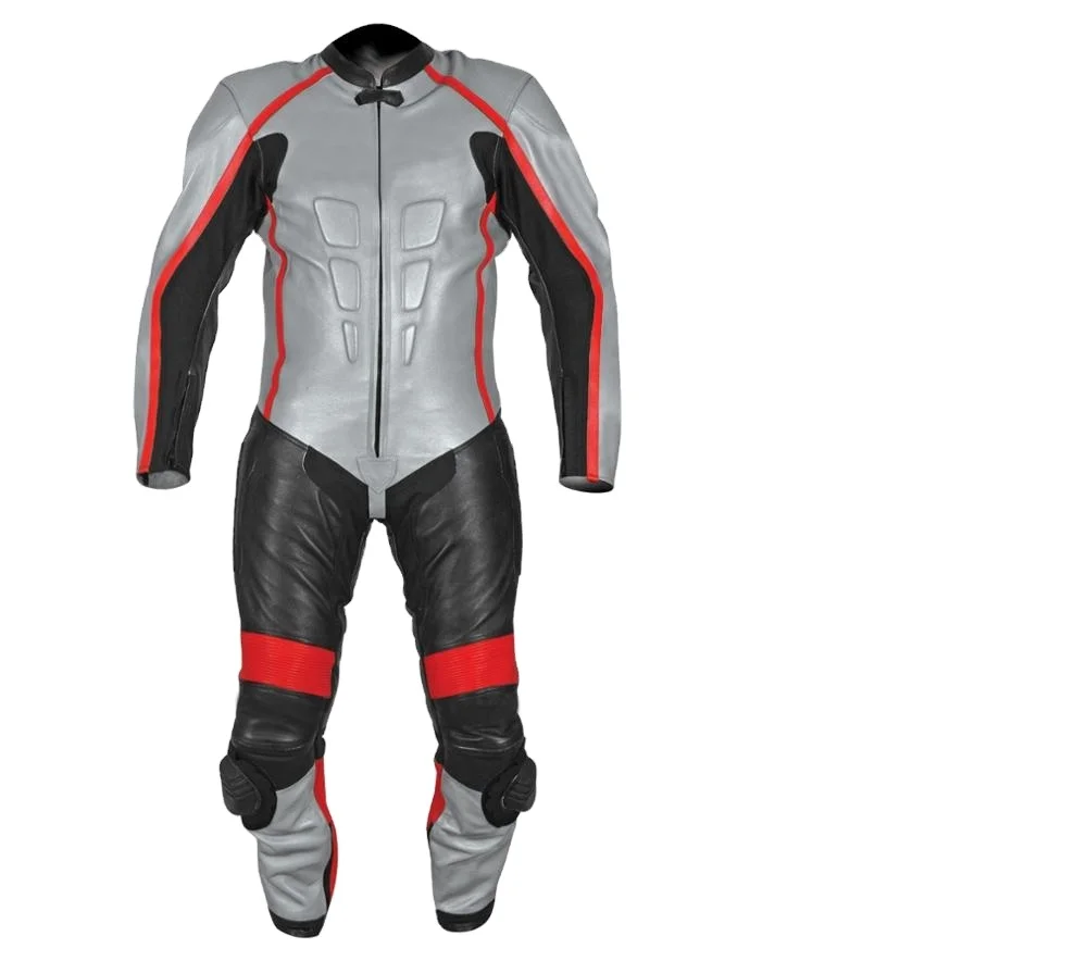 Costume Genuine Leather Motorbike Suit High Quality Protection Motorcycle Auto Racing Wear suit