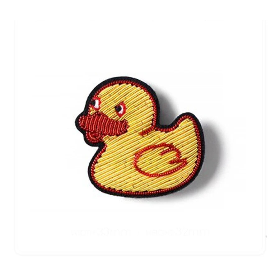 Hand embroidery Fashion Badge for DIY bag coat shoes brooch 16