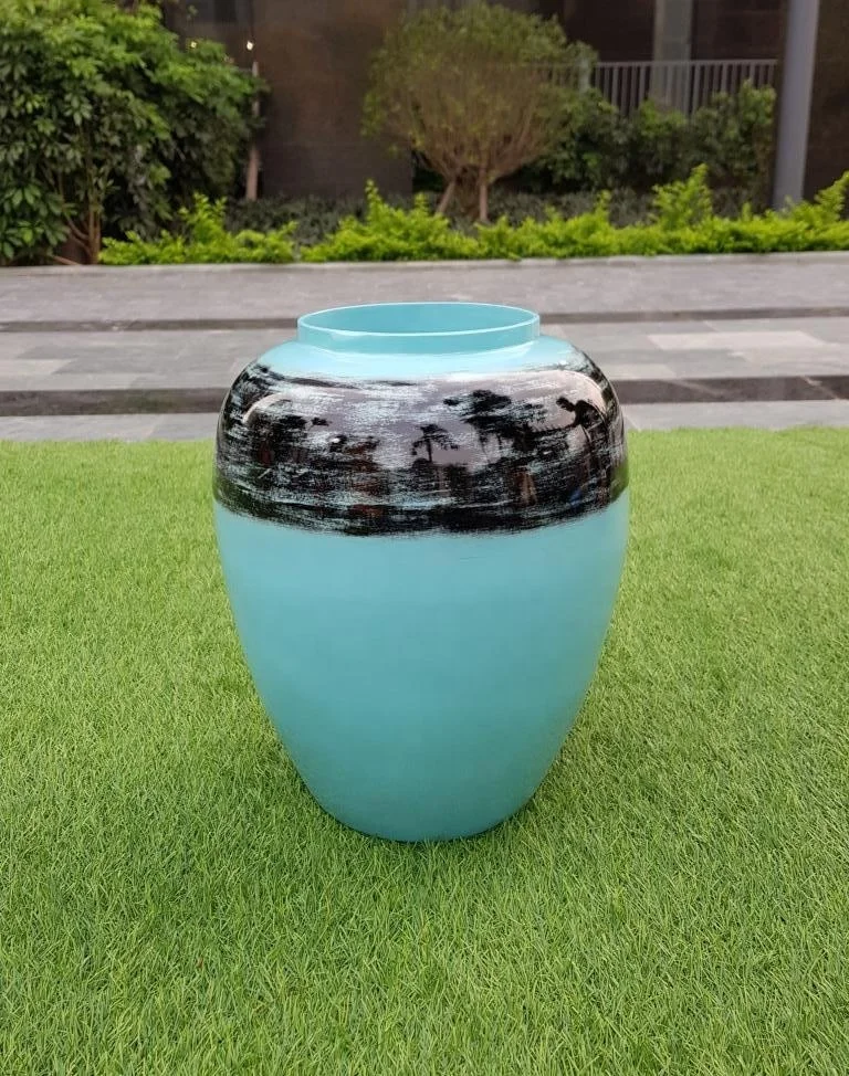 Special Design Lacquer Spun bamboo vase for home and kitchen wedding hotel living room decoration dinner sets from Viet Nam