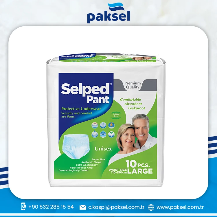 Selped Pant Protective Underwear Comfortable and Soft Unisex Adult Diaper Buy At Best Price
