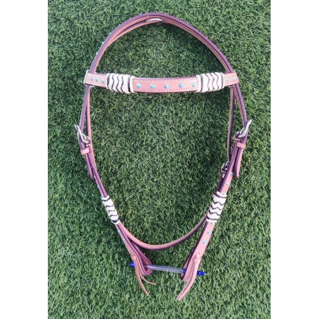 Best Quality Western Leather Headstall horse accessories Set For Horse Uses By Exporters