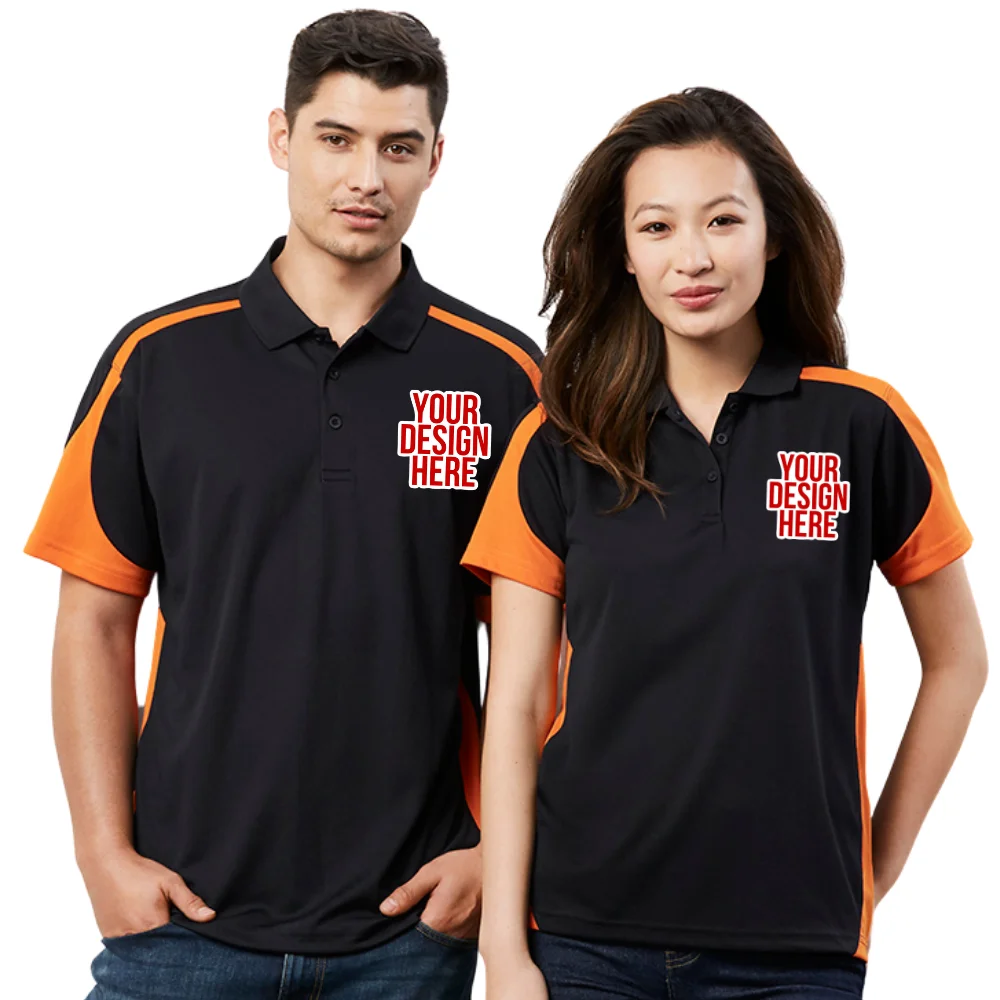 2024 New Release Mens Custom Color Short Sleeve Polo Shirts Regular Fit Low Cost Moq Custom Logo Printing Produced In Bangladesh