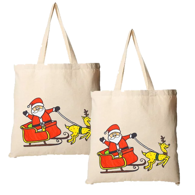 Canvas bag will all over nice fashionable Printing novation bag manufactured in India West Bengal In Kolkata