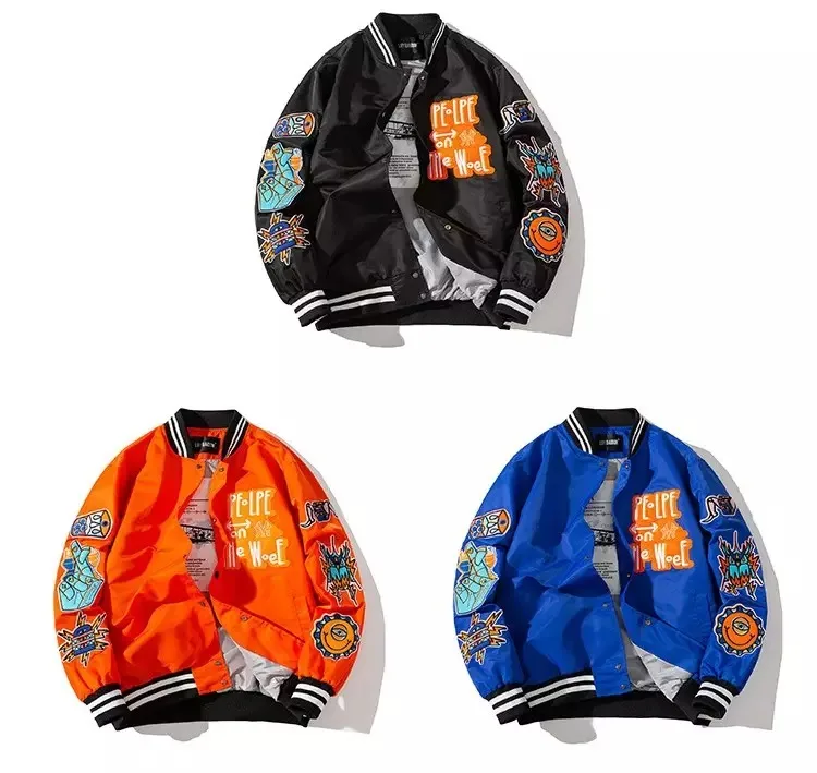 Winter Spring Autumn plus size varsity jackets cool high quality custom made varsity jacket