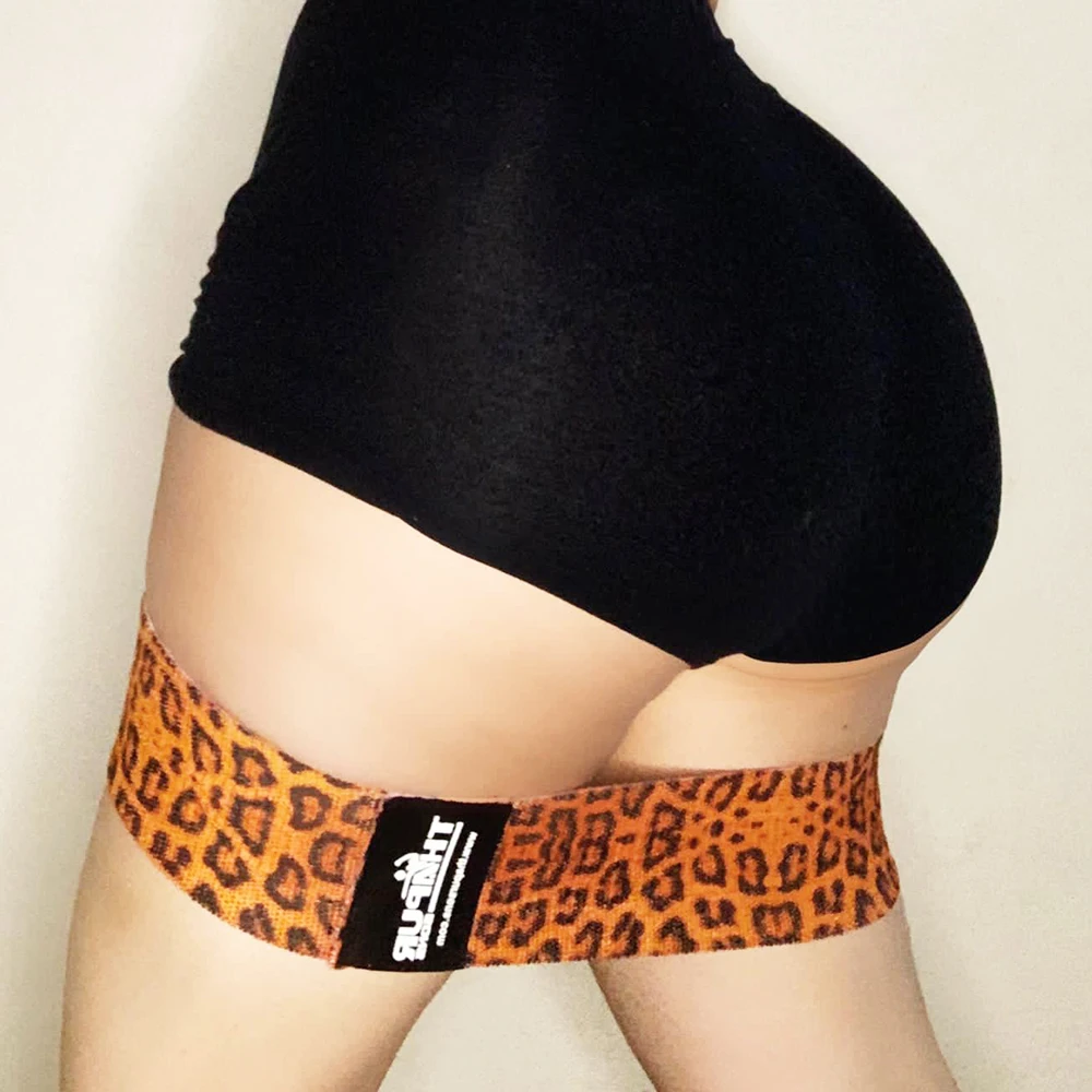 Custom LOGO Fitness Rubber Elastic Bands Gym Workout Equipment Training Exercise loop bands