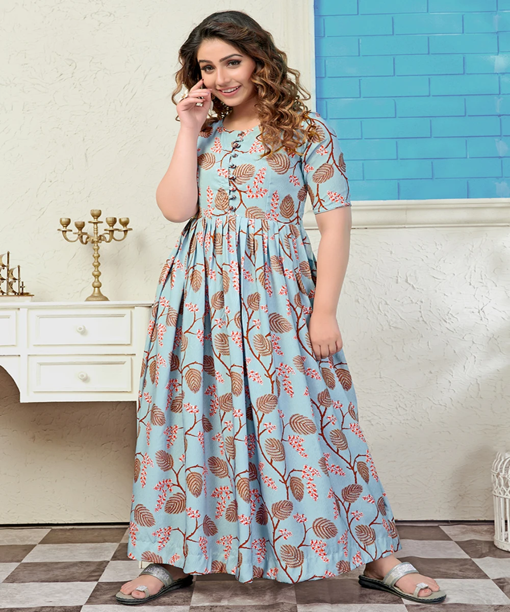 fancy organza embroidery sequence work only gown wedding bride wear ethnic garments wholesale price surat