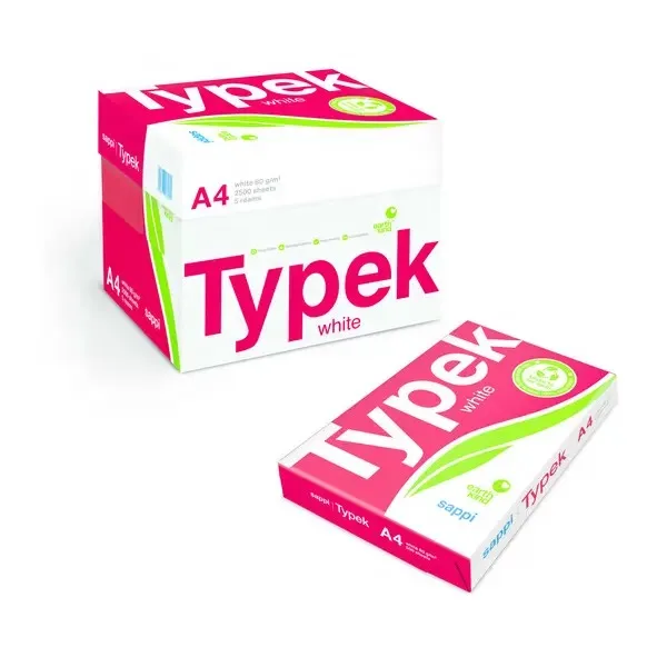 Top Manufacturer Company Selling A4 Size White Color Typek Copy Paper from Reputable Seller