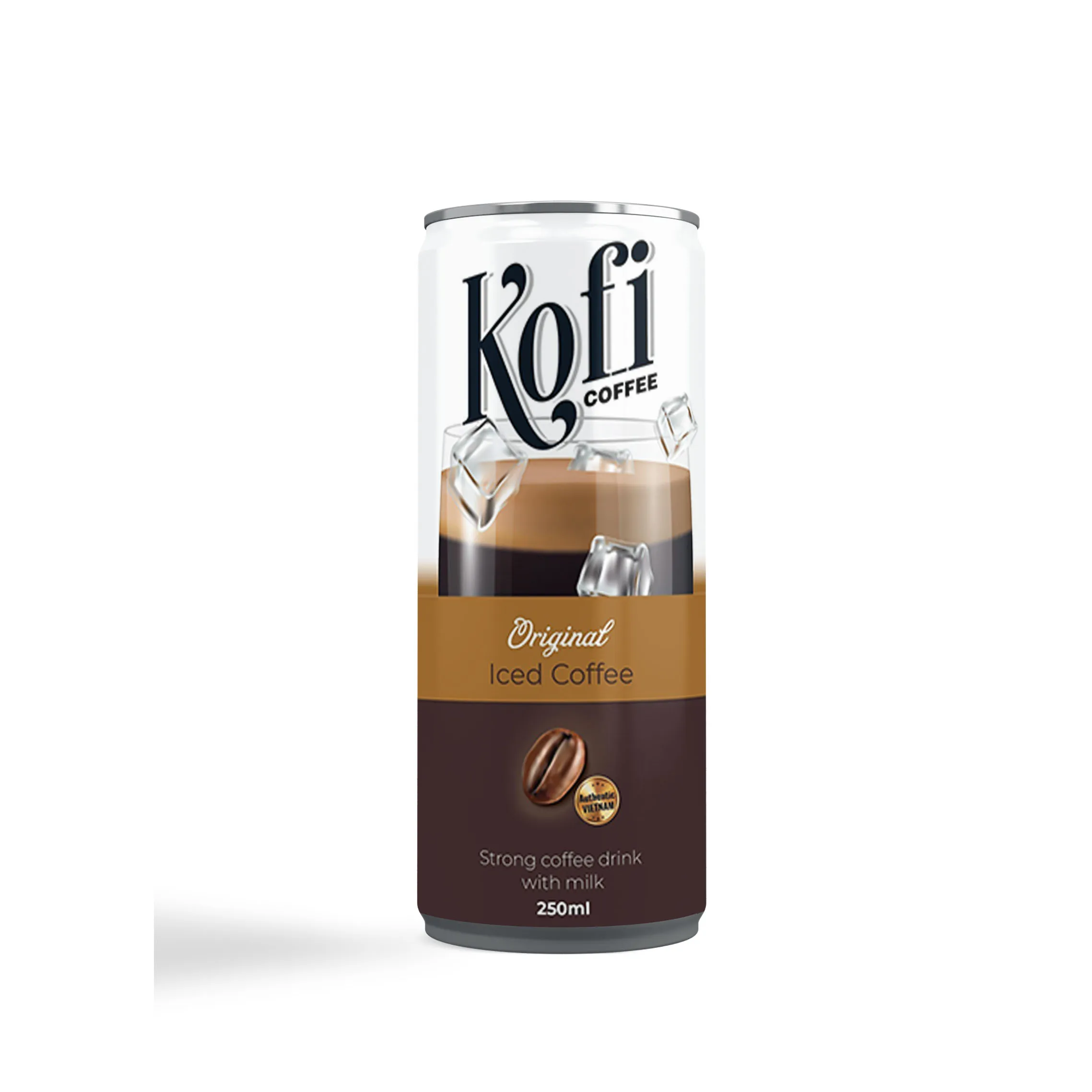 OEM Ready to Drink Coffee Canned Beverage with instant Espresso Cappuccino Latte Mocha Flavors
