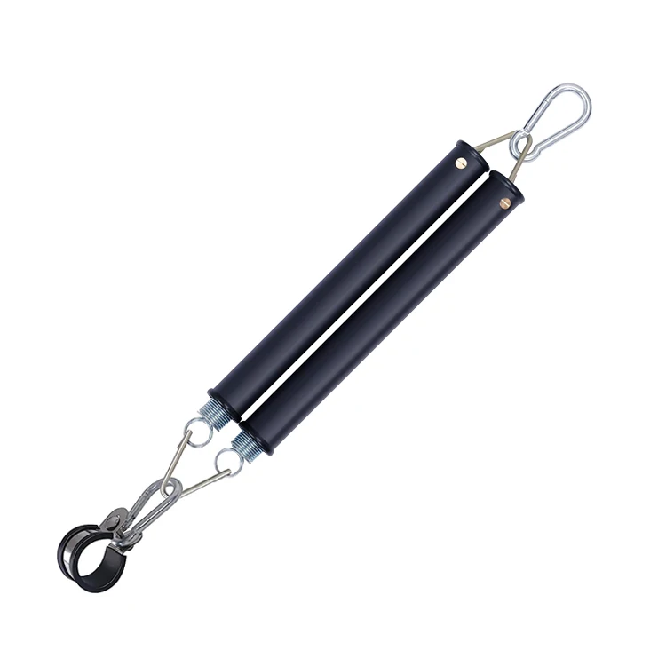 Heavy Duty Double Tender Spring Kit with Trailer Hose Clamp Holder for Semi Truck Air Lines Kit