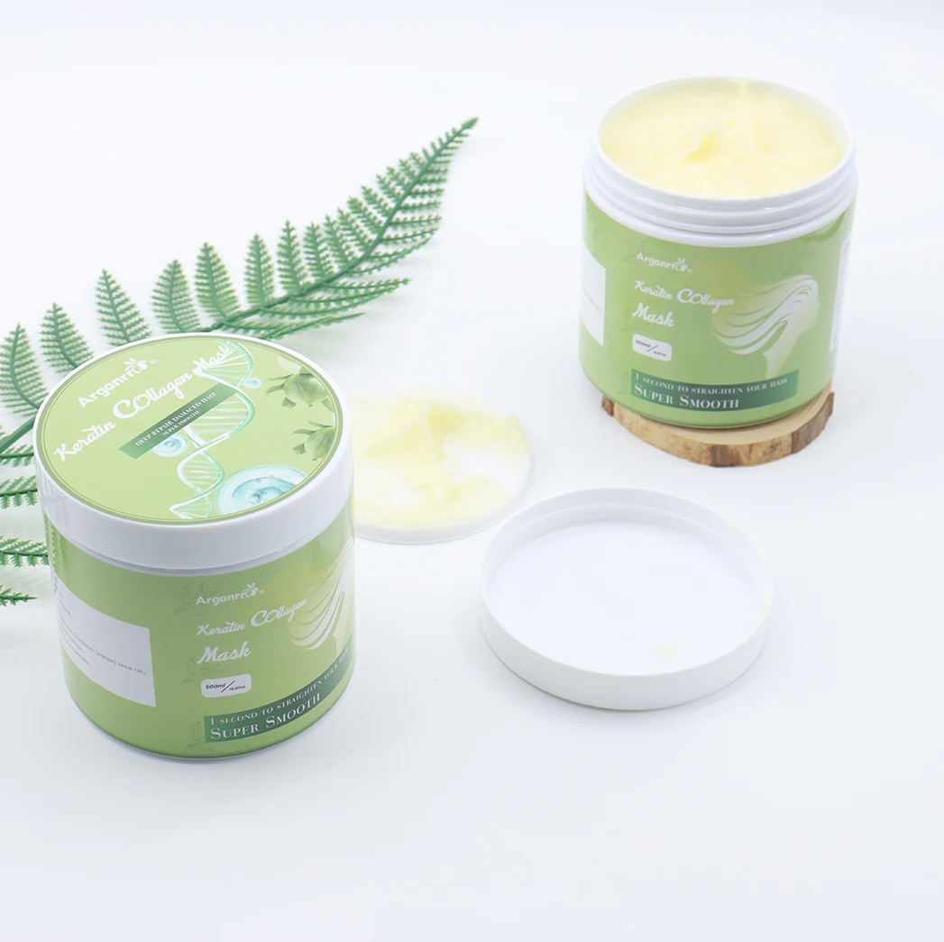 Professional Natural Moisturizing Smoothing Repair Keratin Collagen Hair Mask Treatments For Dry Damaged Hair