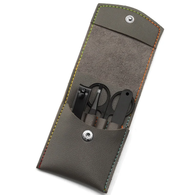 Wholesale 17pcs Red color manicure and pedicure kit professional manicure set nail care kit Made in Pakistan