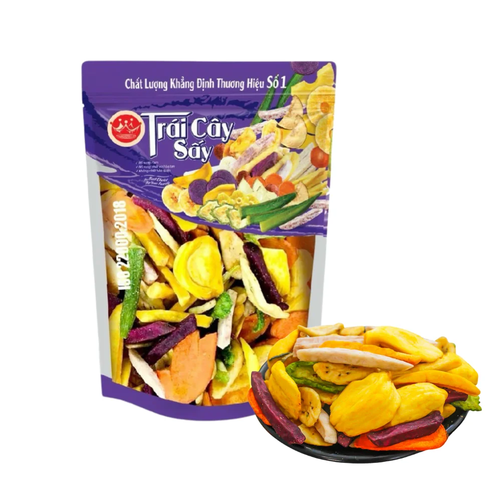 100% Natural Freeze Dried Fruit And Vegetables for Snacks Wholesale High Quality Mixed Dried Fruits and Vegetables