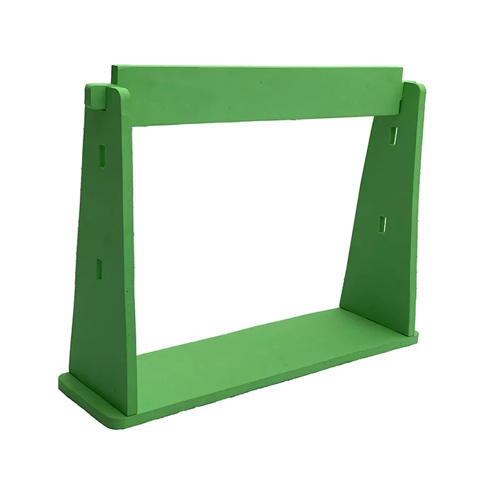 light weight and easy to assemble folding foam hurdles made from pe foam adjustable to two heights hurdles for kids athletics