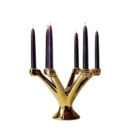 Simple Candles Holder Creative Modeling Treaty Design Candle Stick Decoration High-end Quality Full of Home Style Elegant