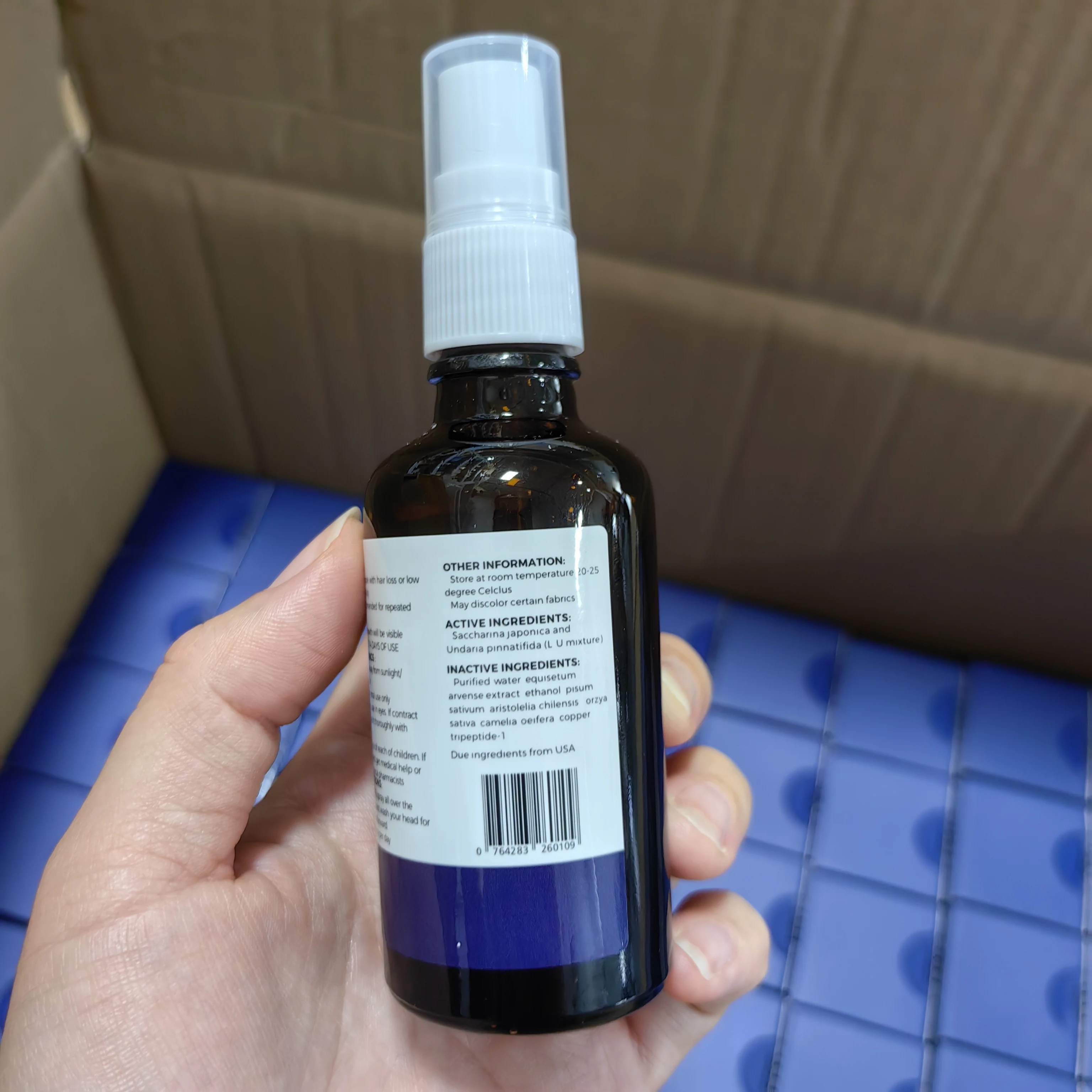 50ml FEG Hair Spray Anti-HAIR Loss Treatment Regrowth Oil Serum AMZ TK Hot Sale