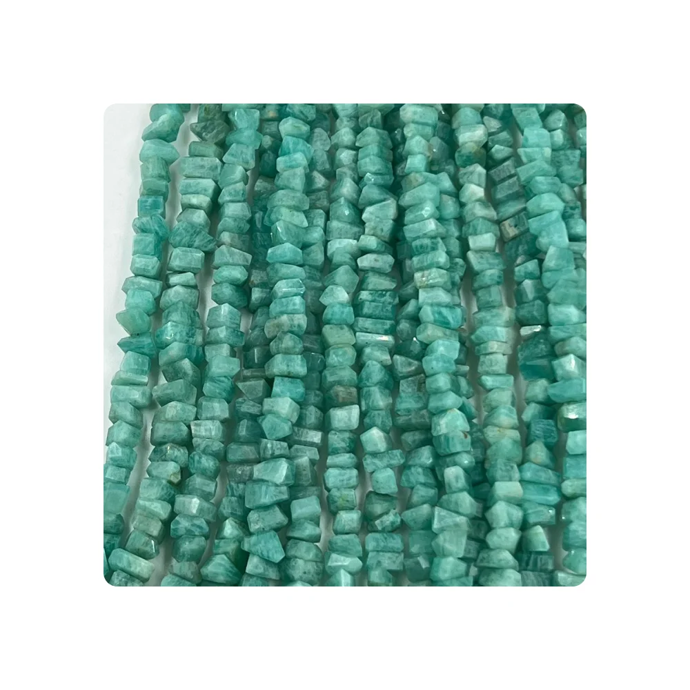 Certified Amazonite Nugget Beads Natural 12mm to 15mm Size 12 inch Strand DIY Jewelry Making Green Amazonite Stone Beads