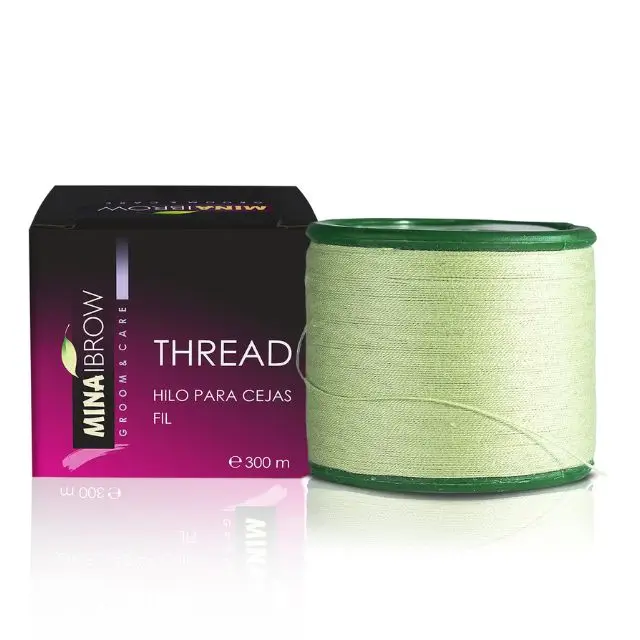 OEM Private Label Organic Brow Thread Professional Famous Hair Removing 1 Spool X 300m Best Price Makeup and Eye Use
