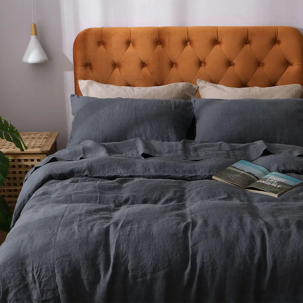 5 star Hotel satin 300TC 400TC Sateen luxury 100% Long Staple Cotton Premium Hotel Bedding Set Duvet Cover Set bed linen sheet