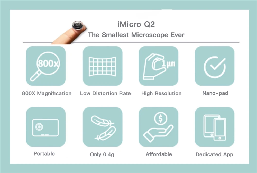 200x lens gift decoration microscope mini