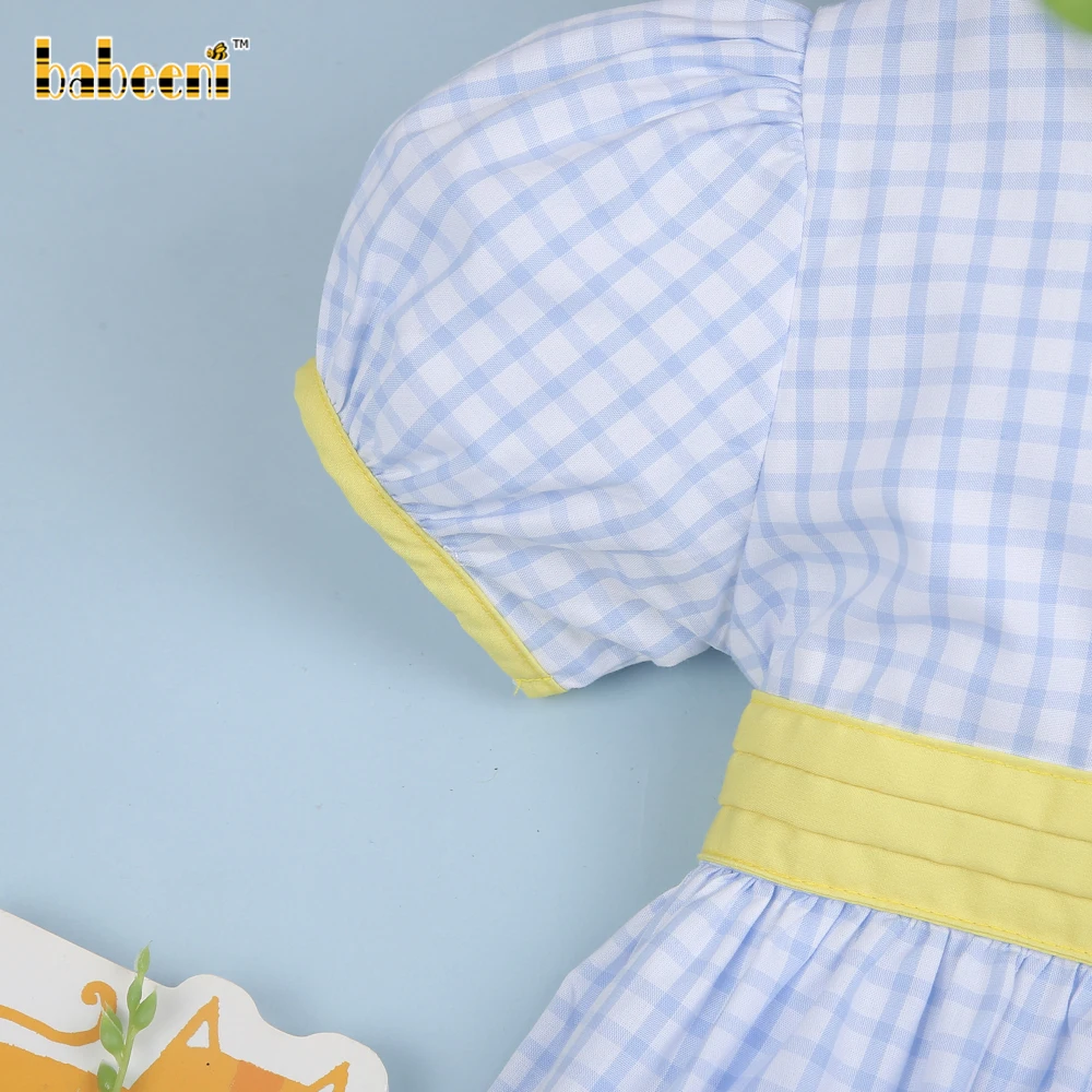 Abc applique dress for little girls - DR2742