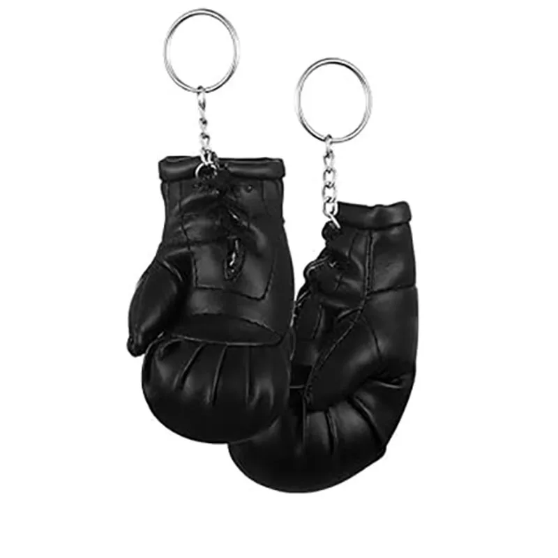 Promotional Custom Boxing Glove Keychain Light Mini Glove Keychain Customized Logo Print Mini Boxing Gloves Keychain
