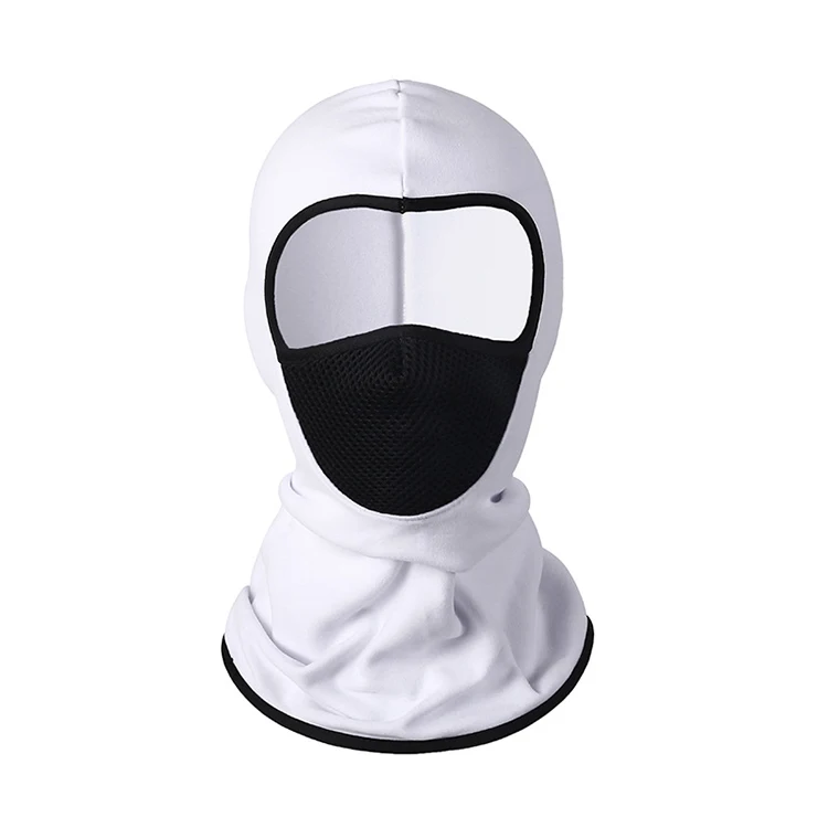 Autumn and winter outdoor German velvet mesh mask cycling sports warm and cold-proof windproof masked hood