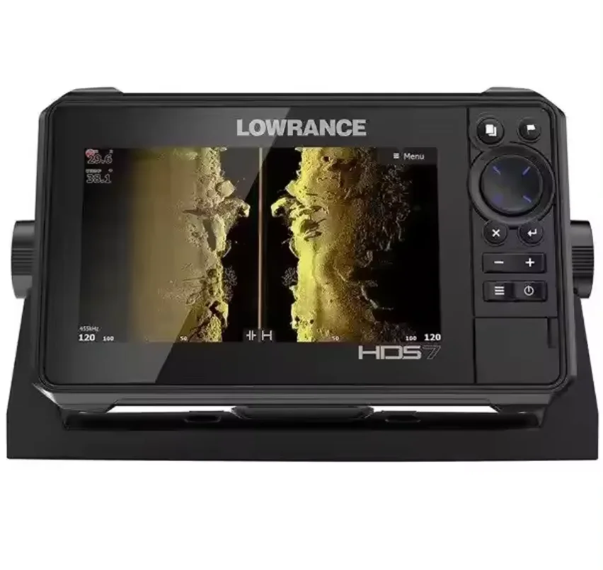 Заводская производная оригинальная новая HDS-7 Lowrance искатель живой рыбы с активным преобразователем 3-в-1 C-MAP профессиональная карта