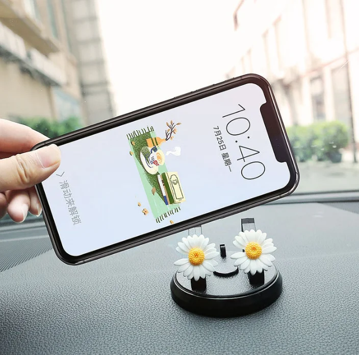 Cute Cartoon-Shaped Mobile Phone Car Holders a Variety of Stylish Accessories (Color/Select as shown in picture below)