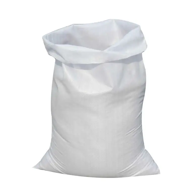 High Quality Eco-Friendly 50kg PP Woven Bag for Seeds Grain Rice Flour Spout Top Seal for Food & Shop Packaging