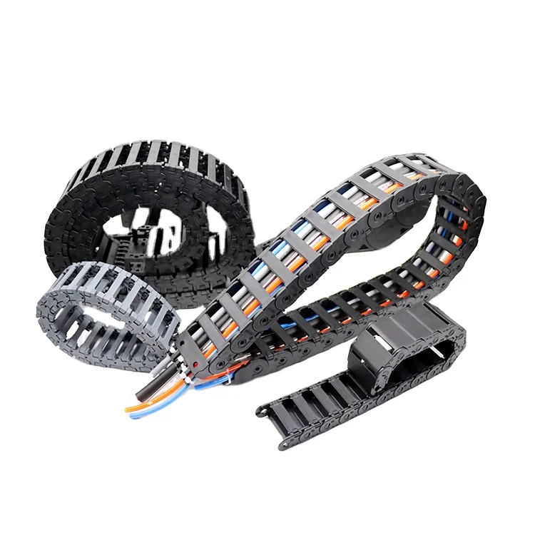 H21X50 R38 R48 R55 R75 Cable CarrierHigh Speed Silent Machine Tool Plastic Cable Drag Chain Conveyor for Automatic CNC Machine