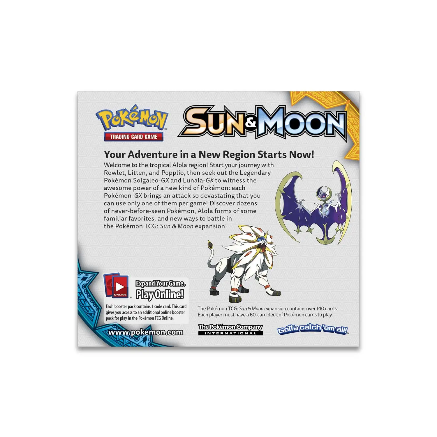 Pokemond TCG: Sun & Moon Booster Display Box (36 Packs) Pokemond Card Kids Toys Drop Shipping Wholesale