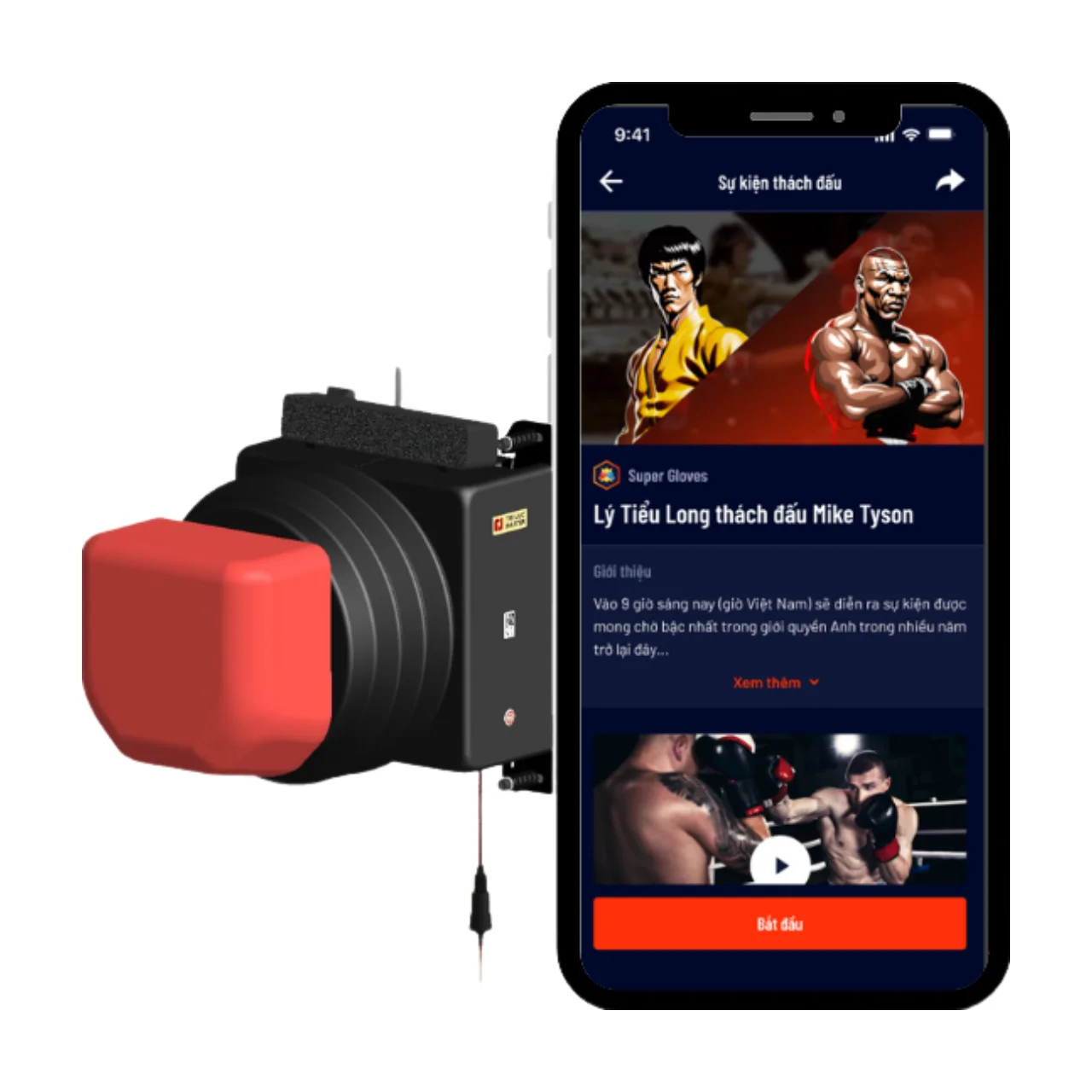Wall Mount Starter Equipment Machine Smart martial art Training Machine, training Equipment Electronic Music Boxing Machine