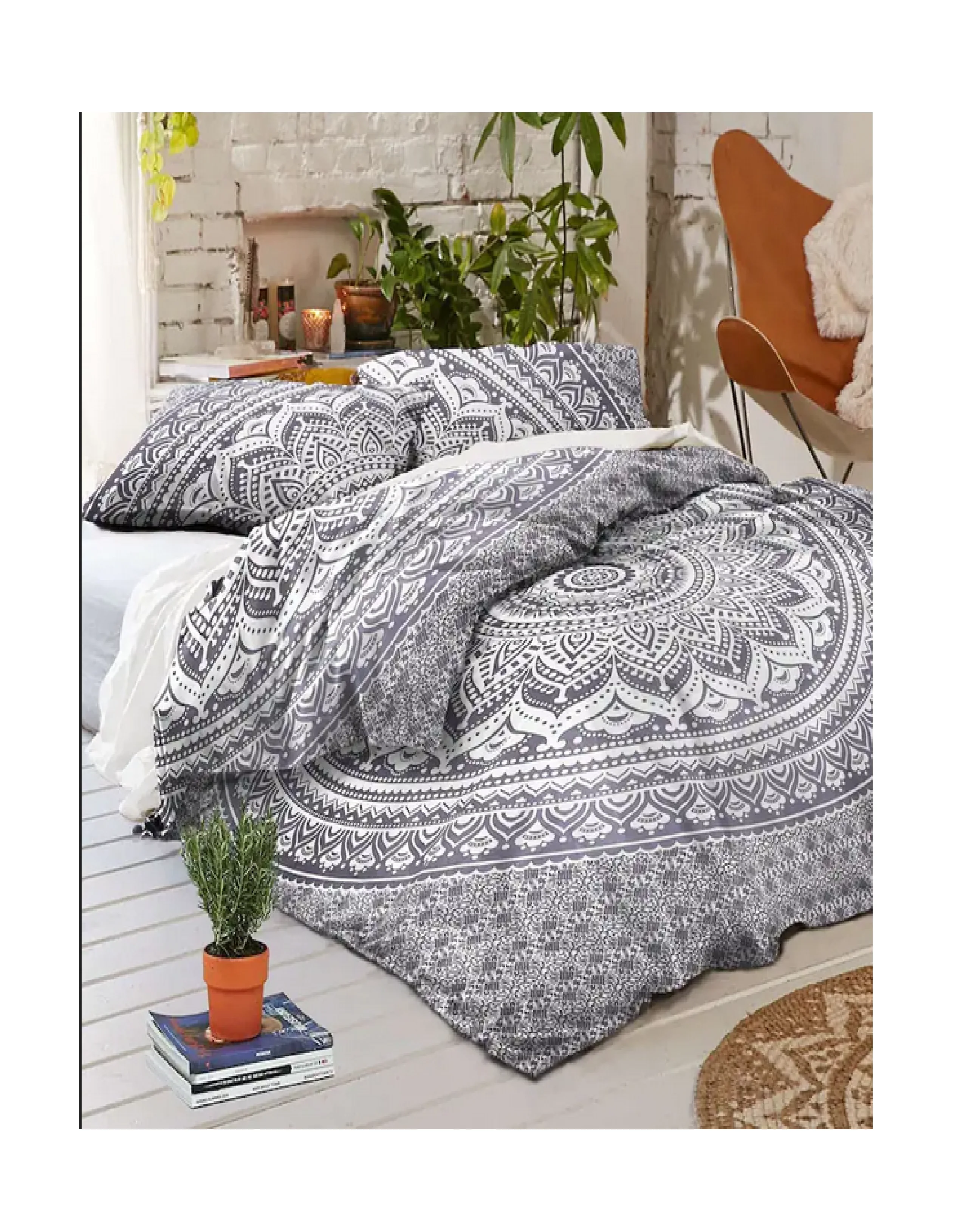 Indian Wholesale Price 100% Cotton Mandala Duvet Cover Bedding Bedspread Bohemian Blanket Bed Cover Reversible Quilt Cover